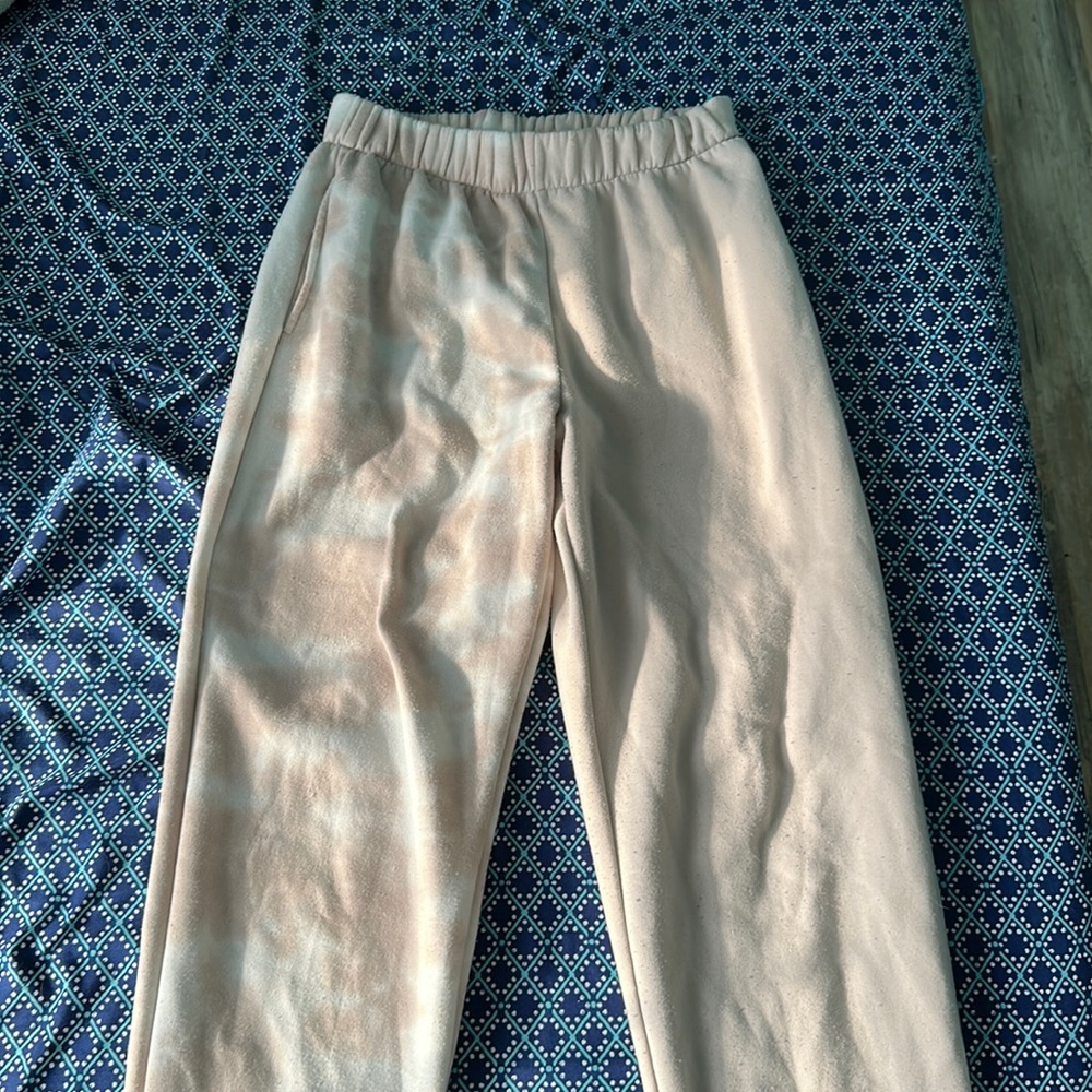 split dye sweatpants